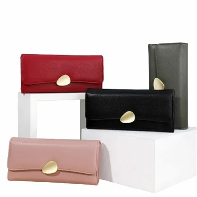 Besta leður lágmarks kreditkortahafa veski fyrir konur