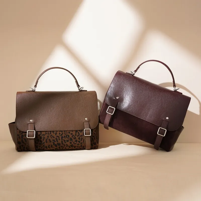 Bestu vinnuvistfræðilega leðurpokar fyrir konur