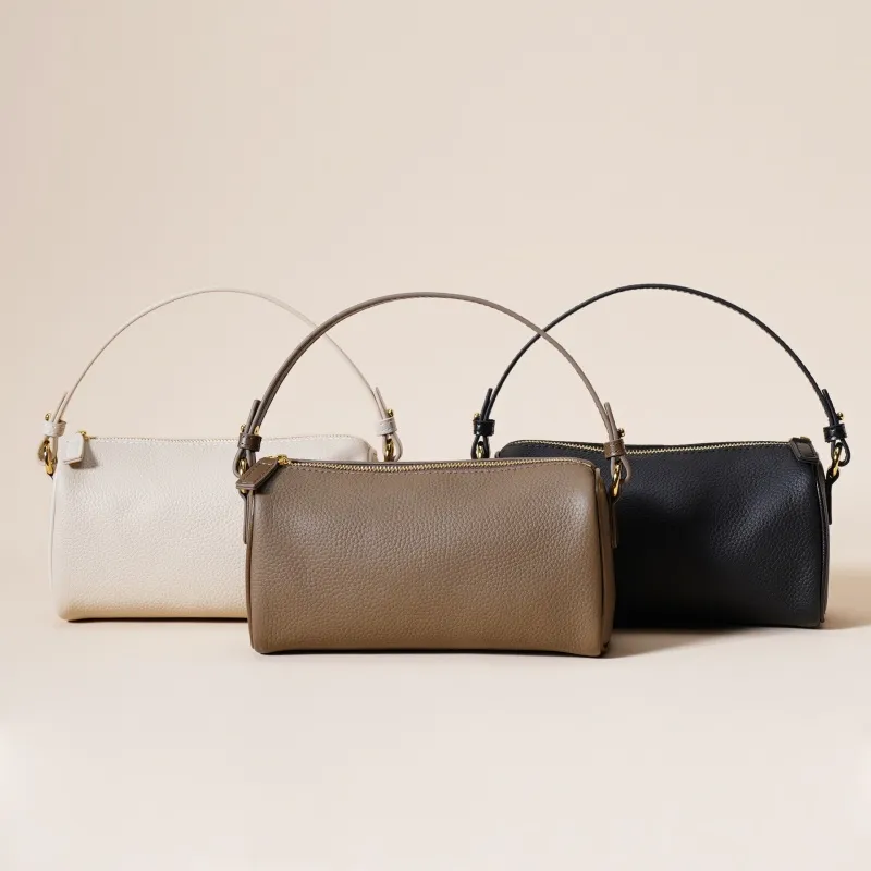 Sjálfbær vatnsflaska leður öxl krosspokar handtöskur