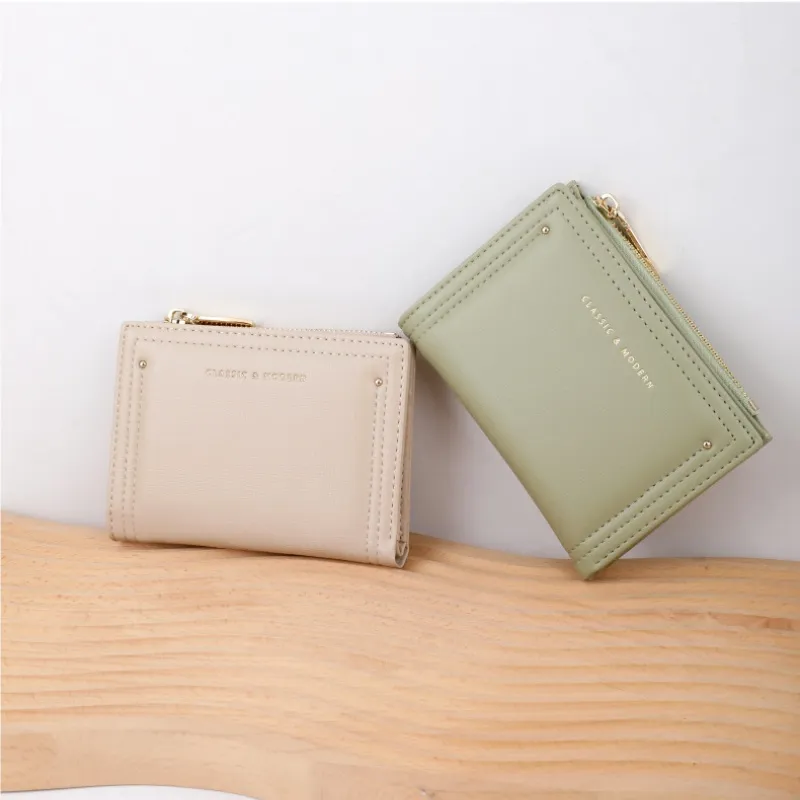 Töff grænu kvennakortaveski